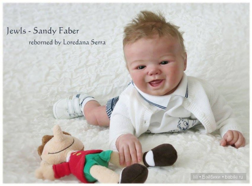 Новый молд куклы реборн Jewls от скульптора Sandy Faber