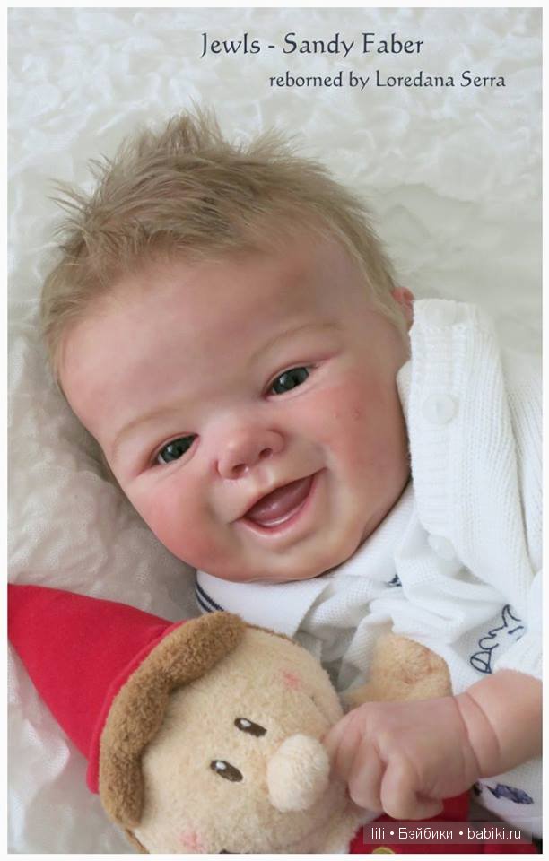 Новый молд куклы реборн Jewls от скульптора Sandy Faber