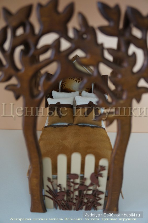 Миниатюрная кроватка "Летний вечер" (фото 5)
