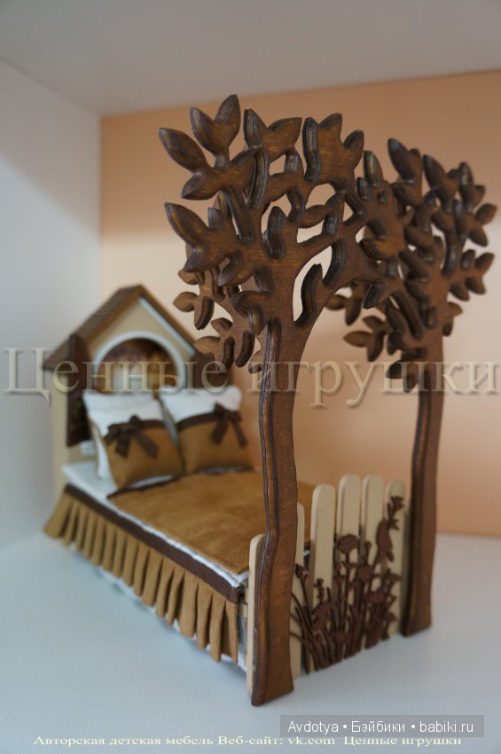 Миниатюрная кроватка "Летний вечер" (фото 10)