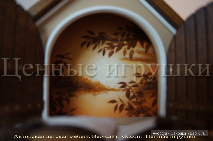 Миниатюрная кроватка "Летний вечер" (фото 7)