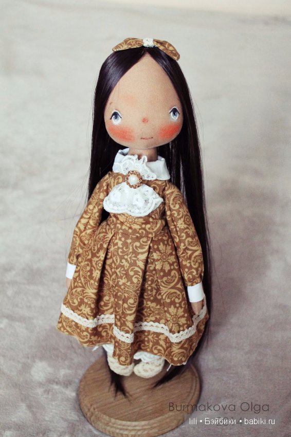 Авторские куклы и игрушки Ольги Бурмаковой