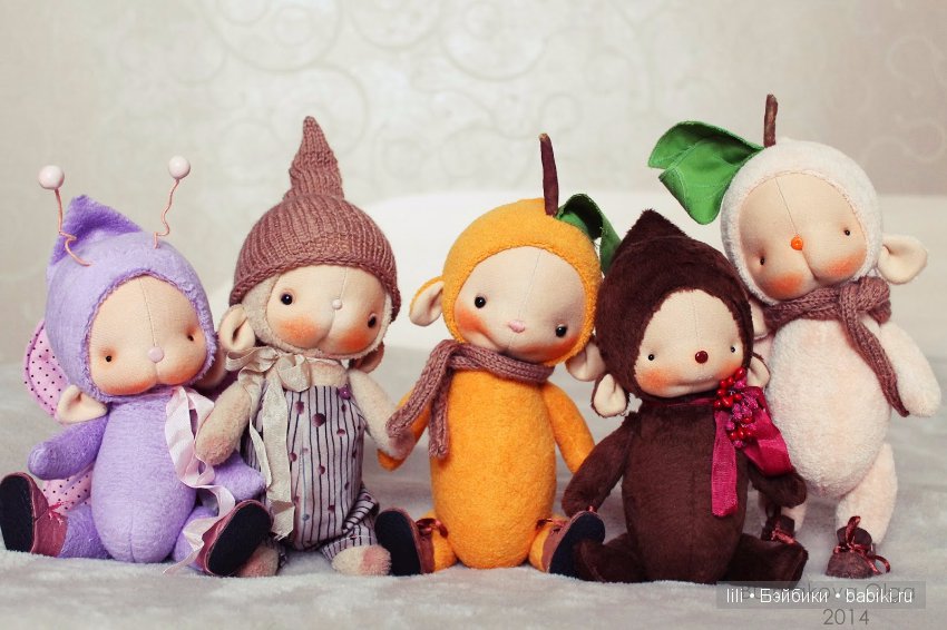 Авторские куклы и игрушки Ольги Бурмаковой (фото 9)