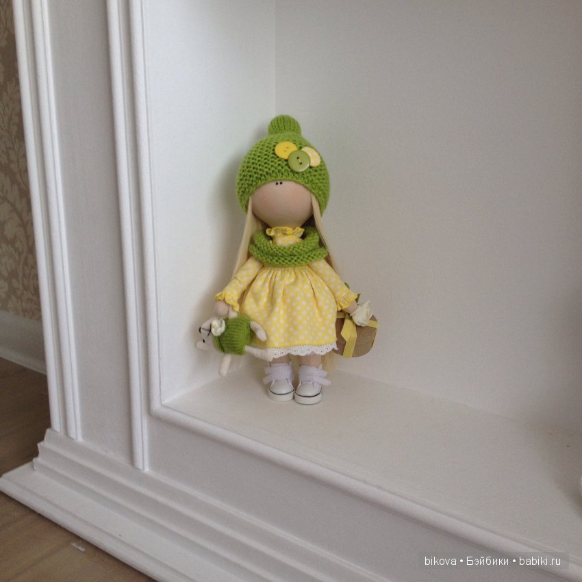 Интерьерные куколки из ткани Натальи Кудрявцевой