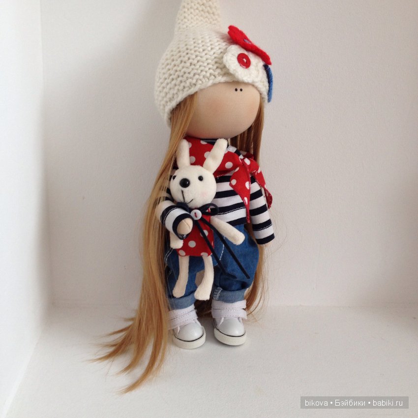 Интерьерные куколки из ткани Натальи Кудрявцевой
