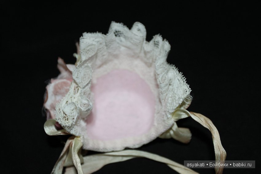 Чепец для кукол — Одежда и обувь для кукол своими руками: фото (фото 3)