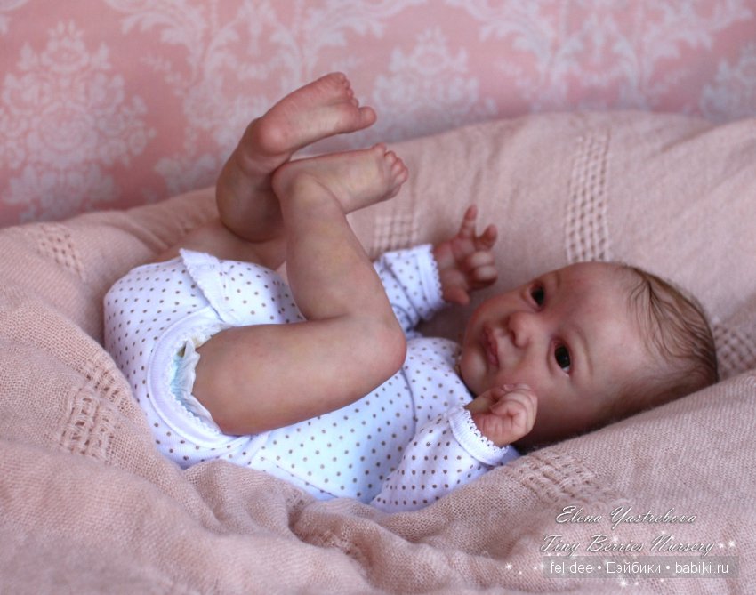 Златочка! Кукла-реборн Елены Ястребовой (фото 6)