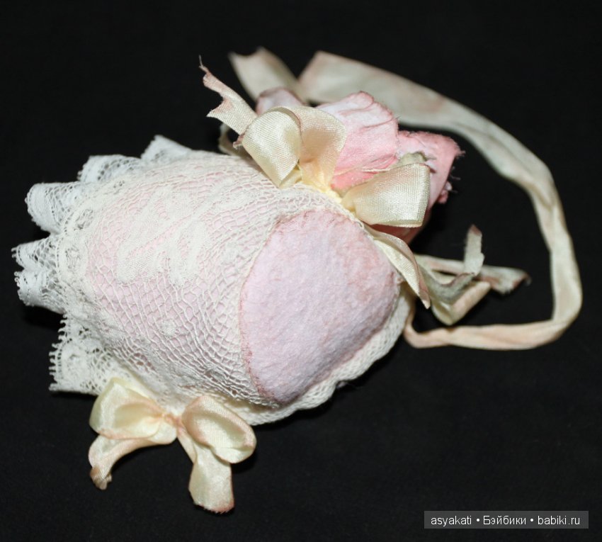 Чепец для кукол — Одежда и обувь для кукол своими руками: фото (фото 4)