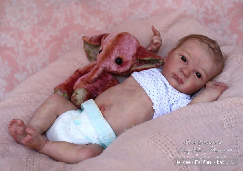 Златочка! Кукла-реборн Елены Ястребовой
