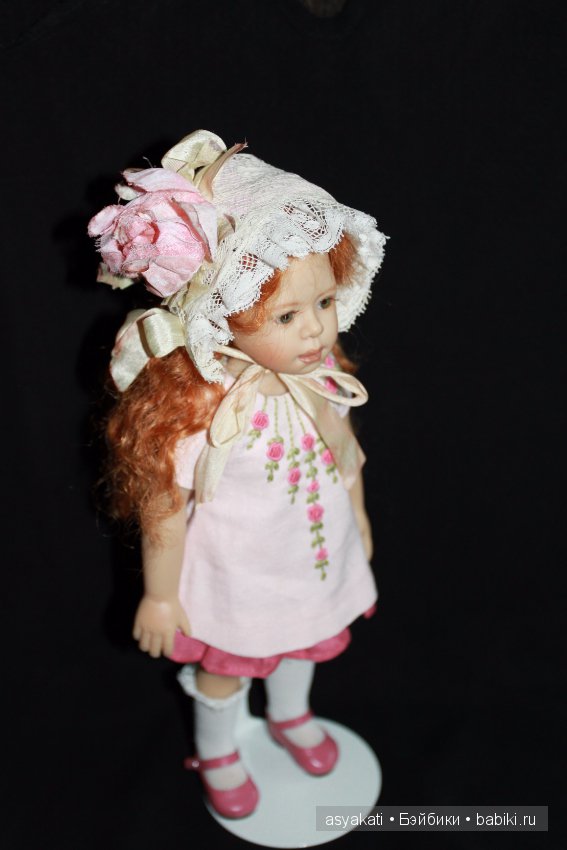 Чепец для кукол — Одежда и обувь для кукол своими руками: фото (фото 8)