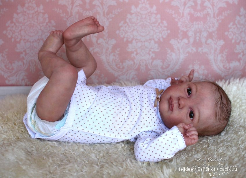 Златочка! Кукла-реборн Елены Ястребовой (фото 5)