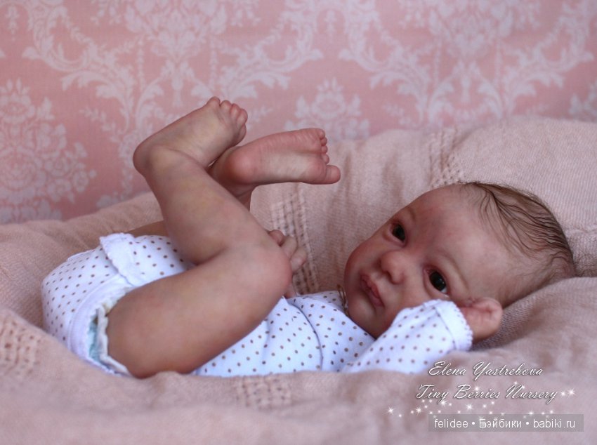 Златочка! Кукла-реборн Елены Ястребовой (фото 7)