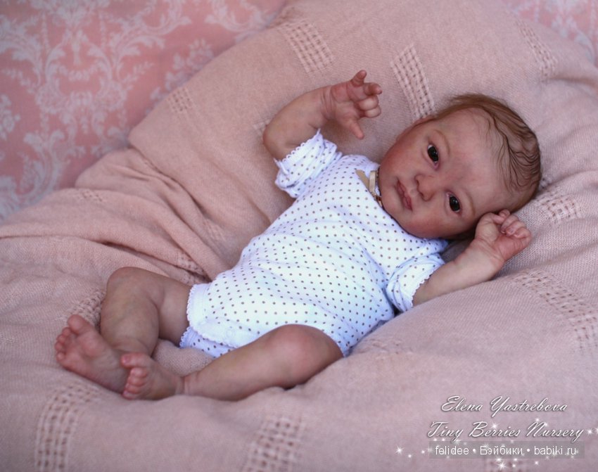 Златочка! Кукла-реборн Елены Ястребовой