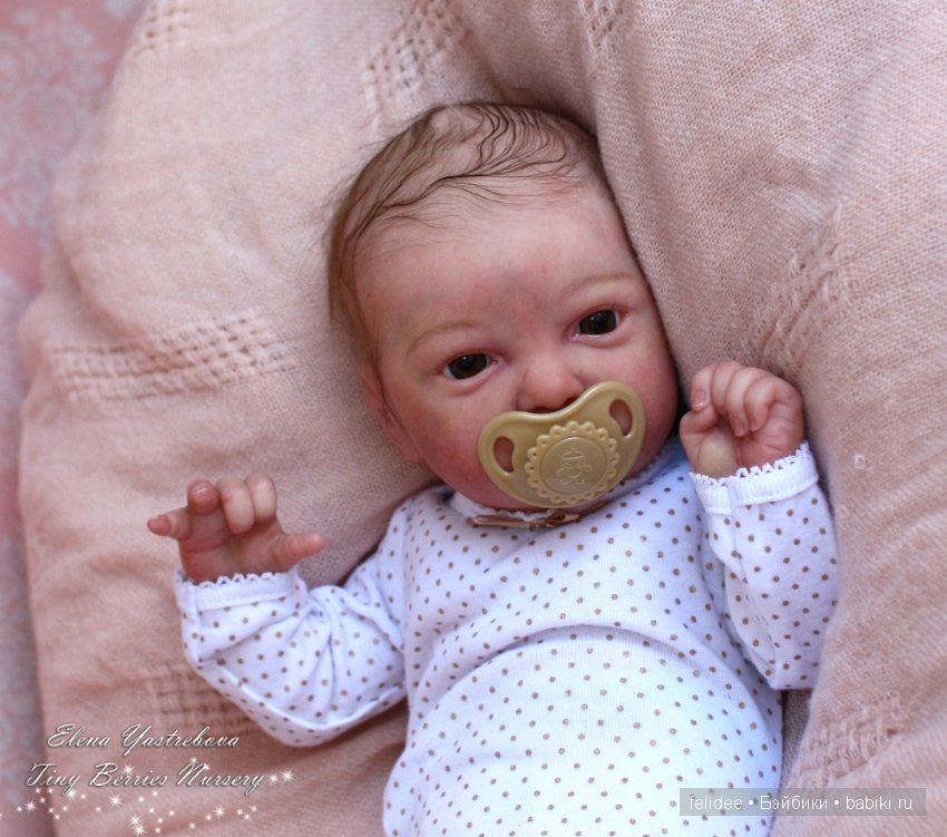 Златочка! Кукла-реборн Елены Ястребовой (фото 9)