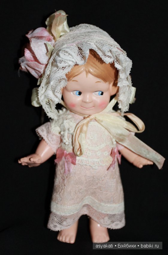 Чепец для кукол — Одежда и обувь для кукол своими руками: фото (фото 5)