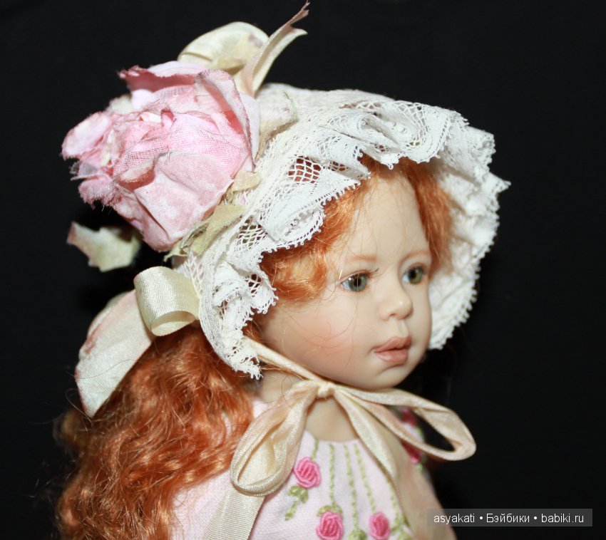 Чепец для кукол — Одежда и обувь для кукол своими руками: фото (фото 9)