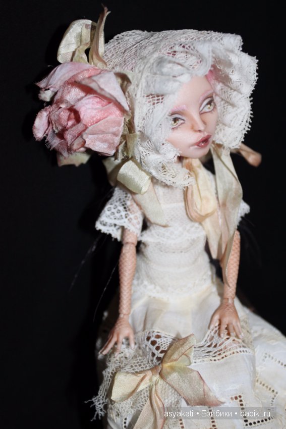 Чепец для кукол — Одежда и обувь для кукол своими руками: фото