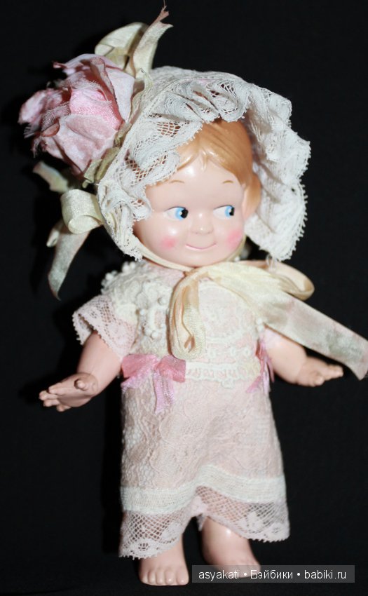 Чепец для кукол — Одежда и обувь для кукол своими руками: фото (фото 6)