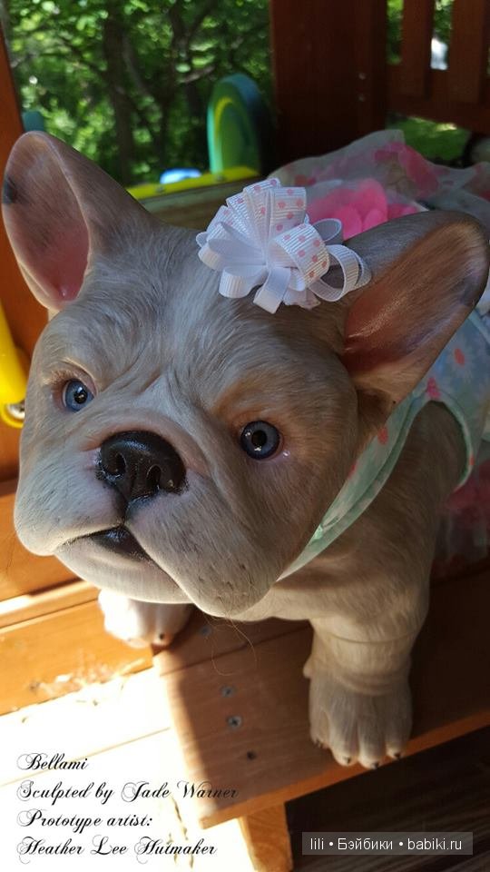 Молд для собачки реборн. Bulldog от Jade Warner (фото 10)