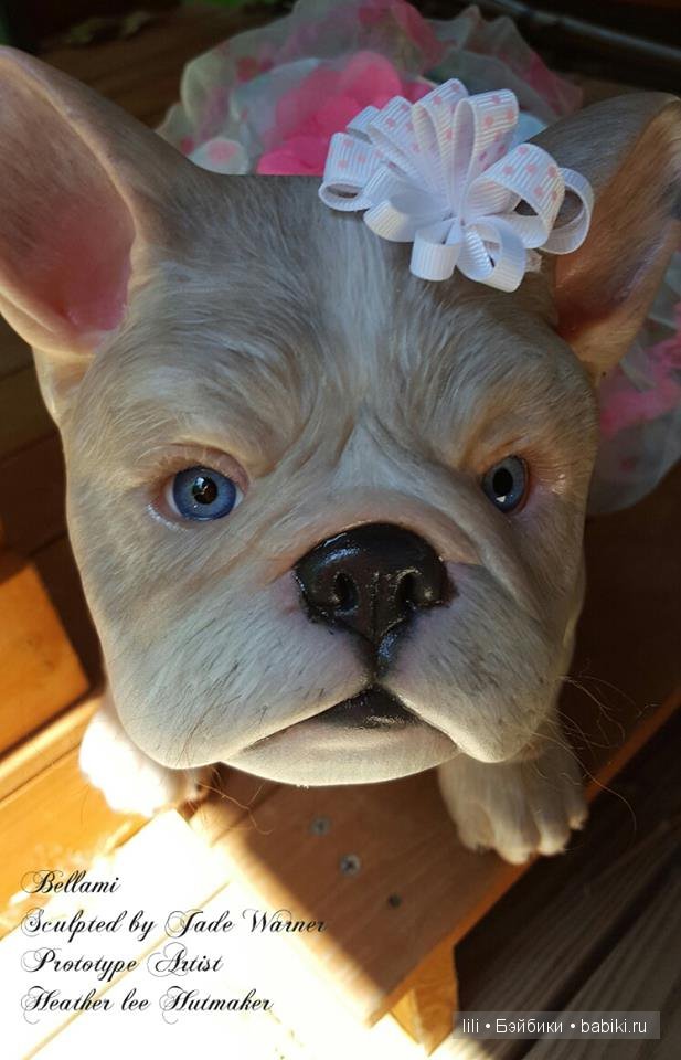 Молд для собачки реборн. Bulldog от Jade Warner (фото 9)