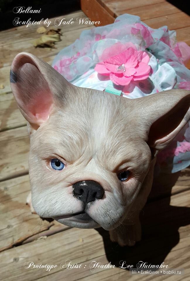 Молд для собачки реборн. Bulldog от Jade Warner