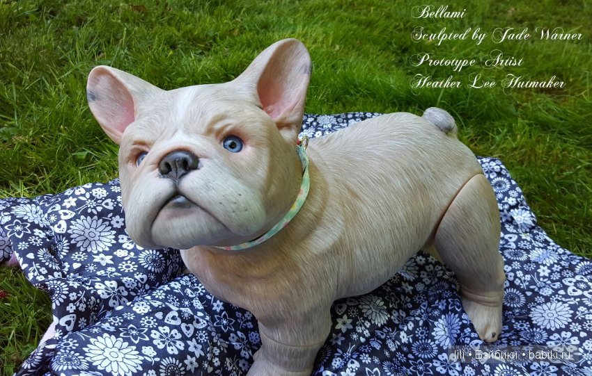 Молд для собачки реборн. Bulldog от Jade Warner (фото 7)