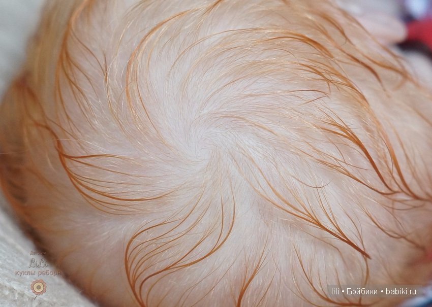 Мой рыжий малыш реборн Томас