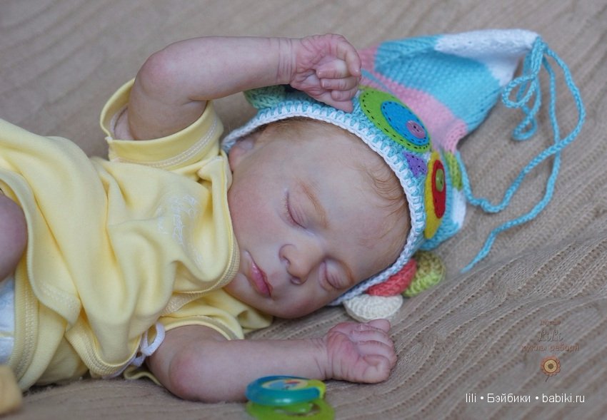 Мой рыжий малыш реборн Томас (фото 7)