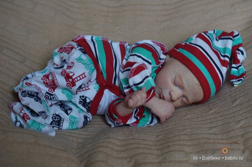 Мой рыжий малыш реборн Томас