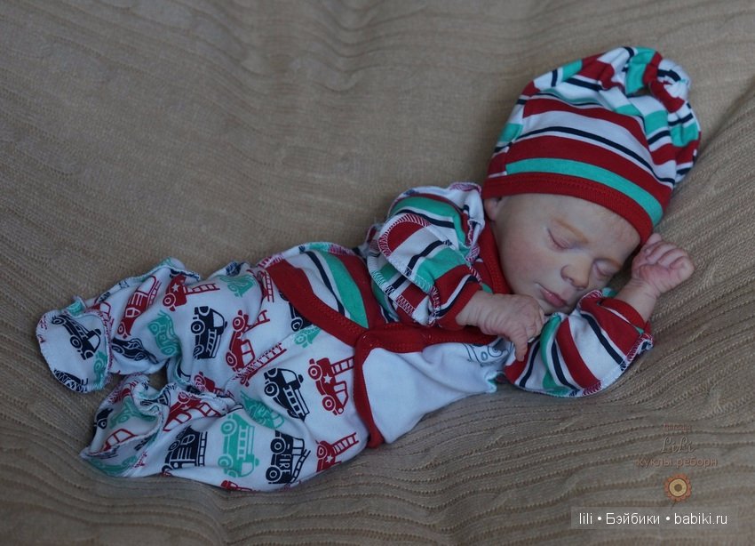 Мой рыжий малыш реборн Томас