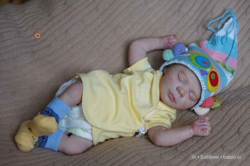 Мой рыжий малыш реборн Томас