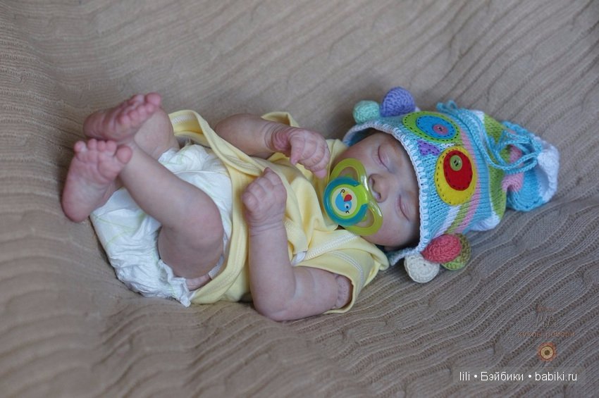 Мой рыжий малыш реборн Томас (фото 9)