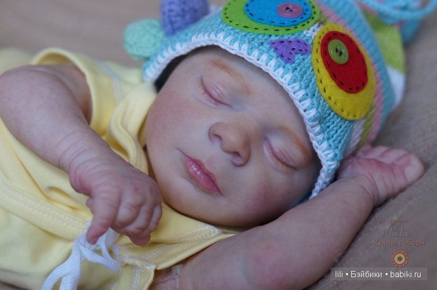 Мой рыжий малыш реборн Томас