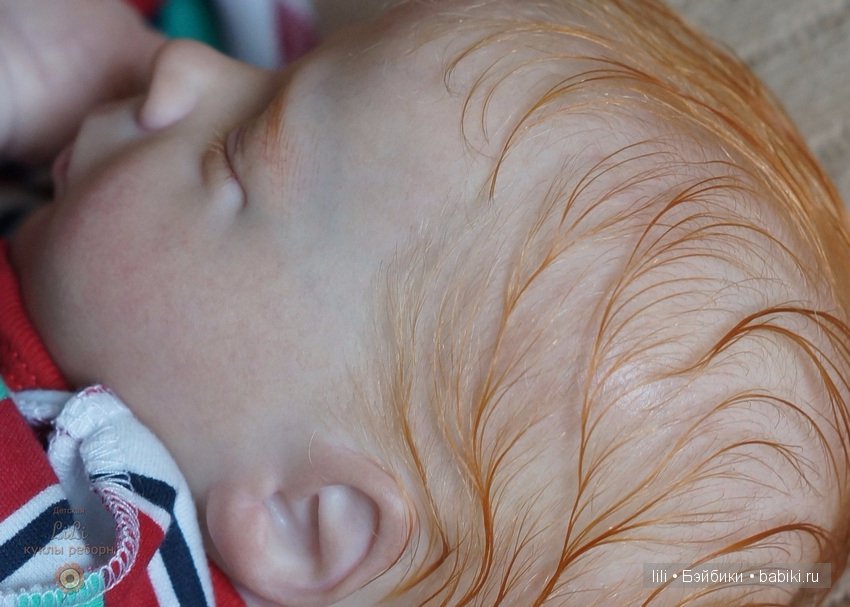 Мой рыжий малыш реборн Томас