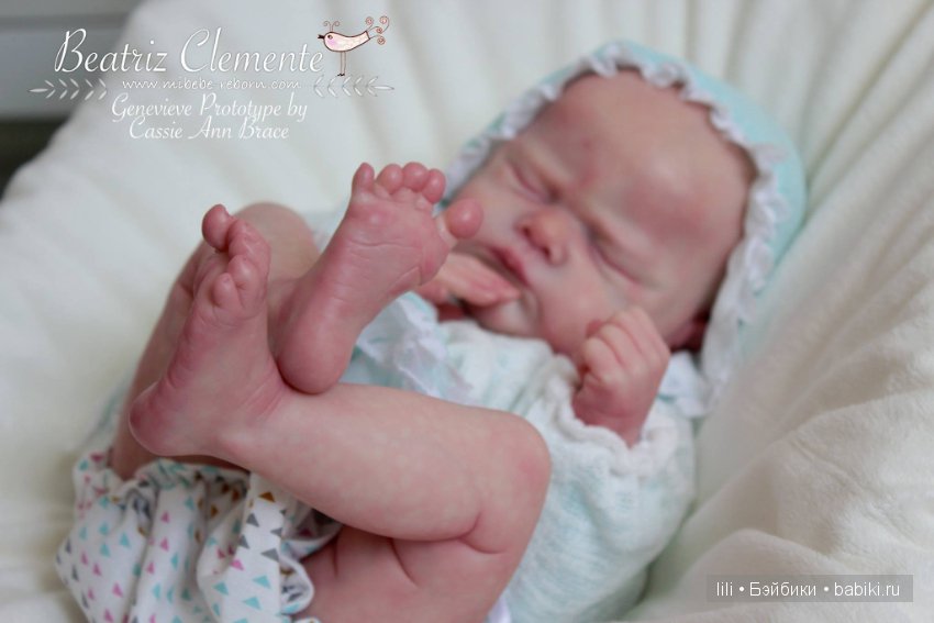 Молд для куклы реборн Genevieve Cassie Ann Brace (фото 9)