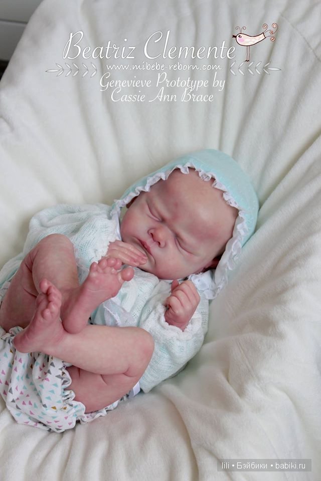 Молд для куклы реборн Genevieve Cassie Ann Brace (фото 8)