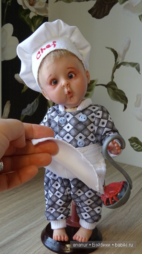 Поваренок. Авторская кукла Кондрашовой Ирины (фото 5)
