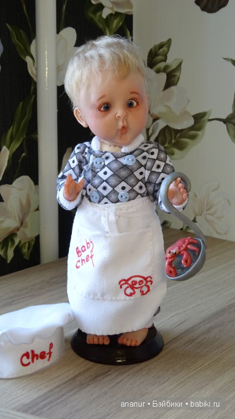 Поваренок. Авторская кукла Кондрашовой Ирины