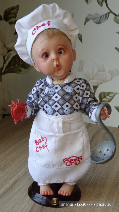 Поваренок. Авторская кукла Кондрашовой Ирины