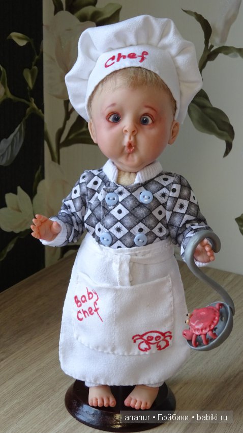 Поваренок. Авторская кукла Кондрашовой Ирины