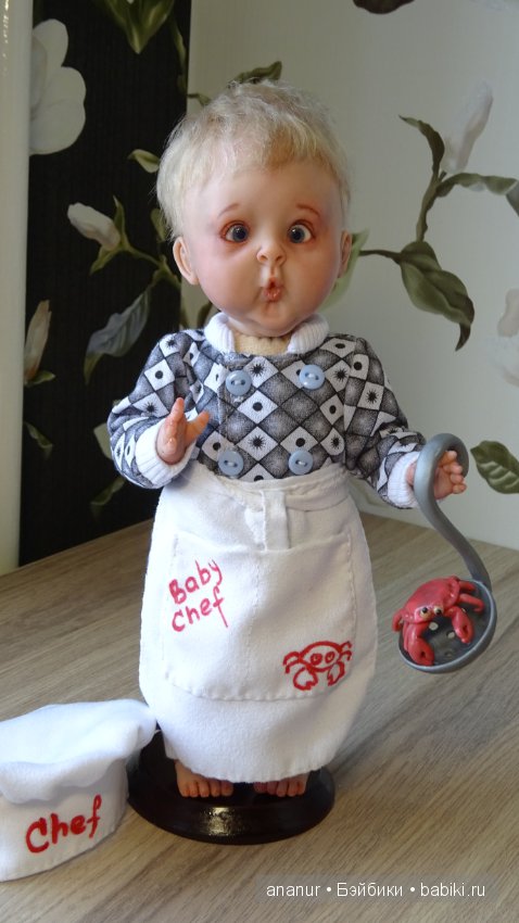 Поваренок. Авторская кукла Кондрашовой Ирины