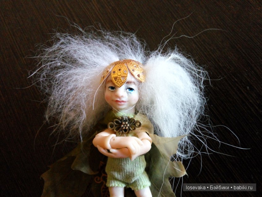 Миниэльф. Шарнирная кукла (фото 5)