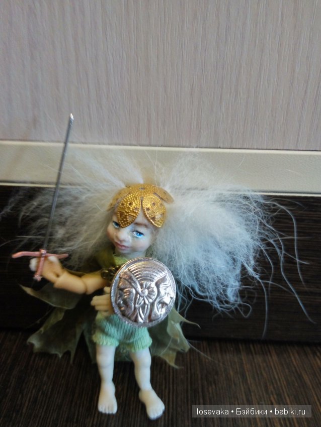 Миниэльф. Шарнирная кукла (фото 6)