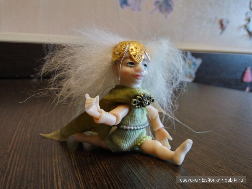 Миниэльф. Шарнирная кукла (фото 4)