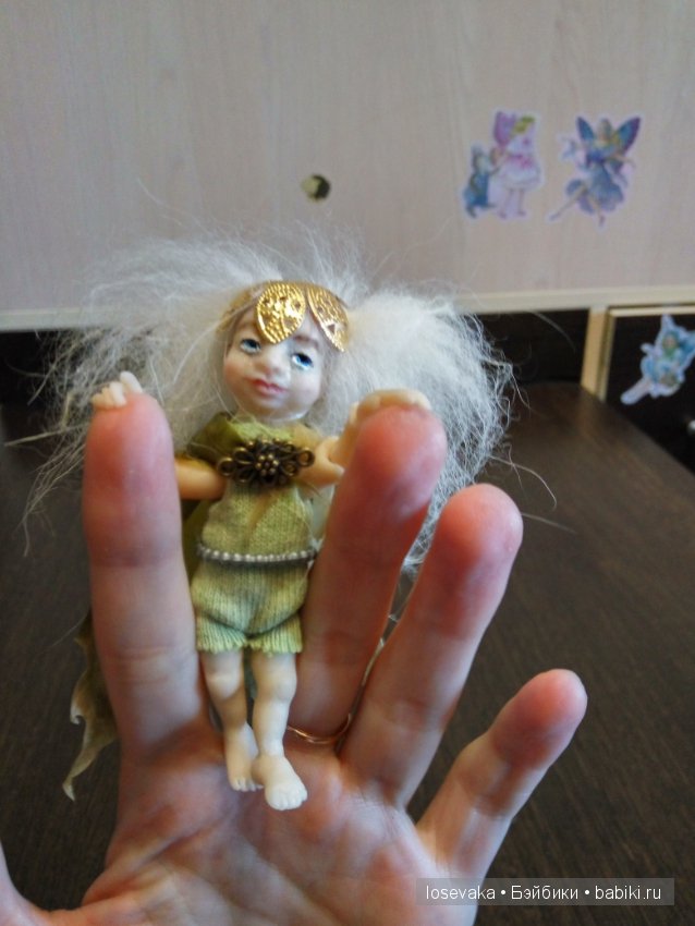 Миниэльф. Шарнирная кукла (фото 2)