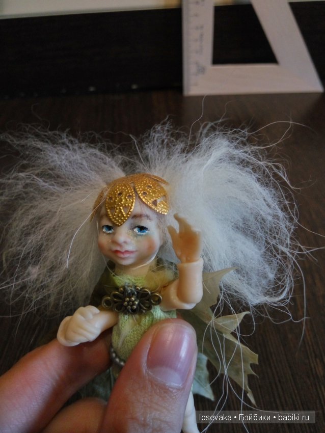 Миниэльф. Шарнирная кукла (фото 3)