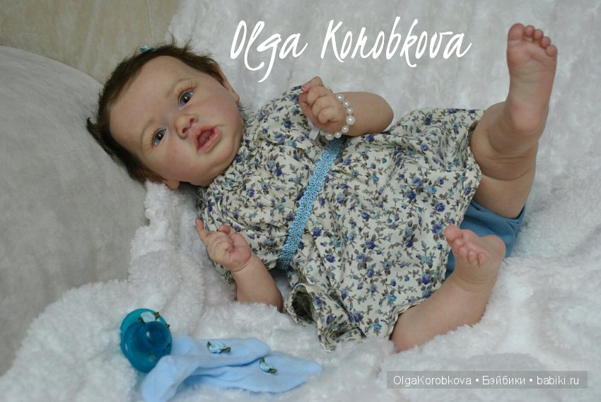 Кукла реборн Сашенька из молда Saskia (фото 9)