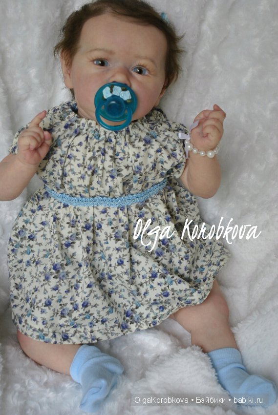 Кукла реборн Сашенька из молда Saskia (фото 10)