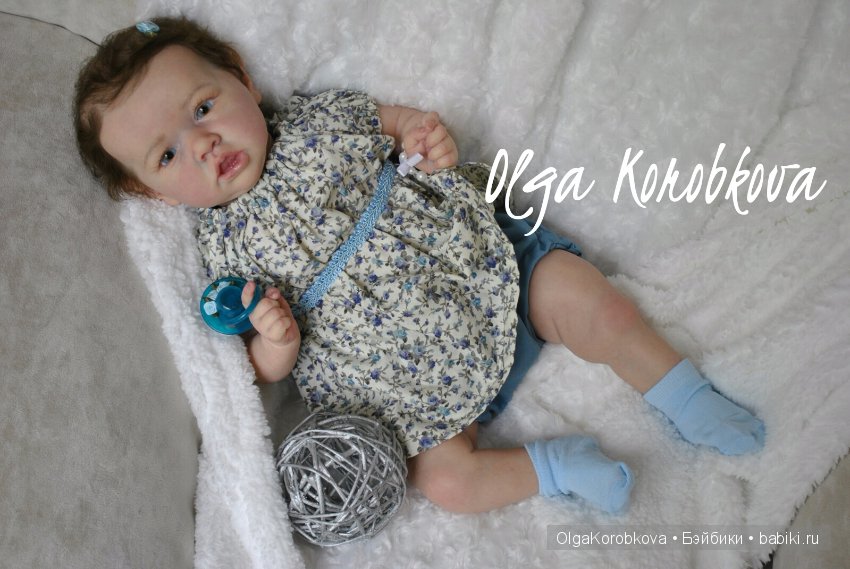 Кукла реборн Сашенька из молда Saskia (фото 5)