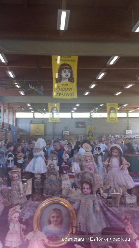 Мои впечатления от посещения интернациональной выставки кукол в Германии. Puppen Festival in Neustadt, Coburg, 2016. Фотоотчет (фото 2)